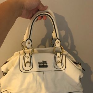 White Coach satchel/shoulder bag